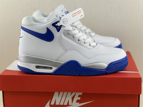 Nike Air Flight _2013 MID_ Middle Gang_ White and Blue Color_ Iderans_ BQ4212 103. Full code shipment 36--46-8dd67024